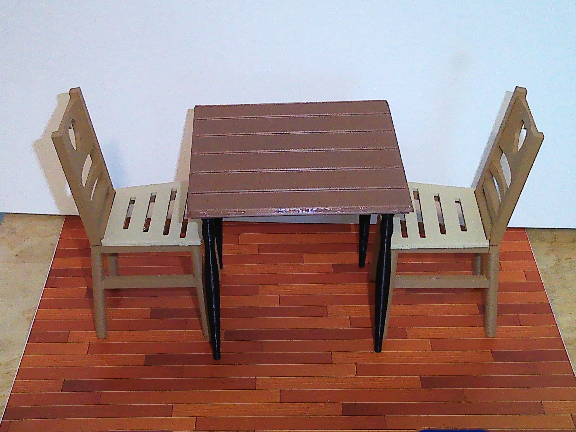 Barbie table for 2