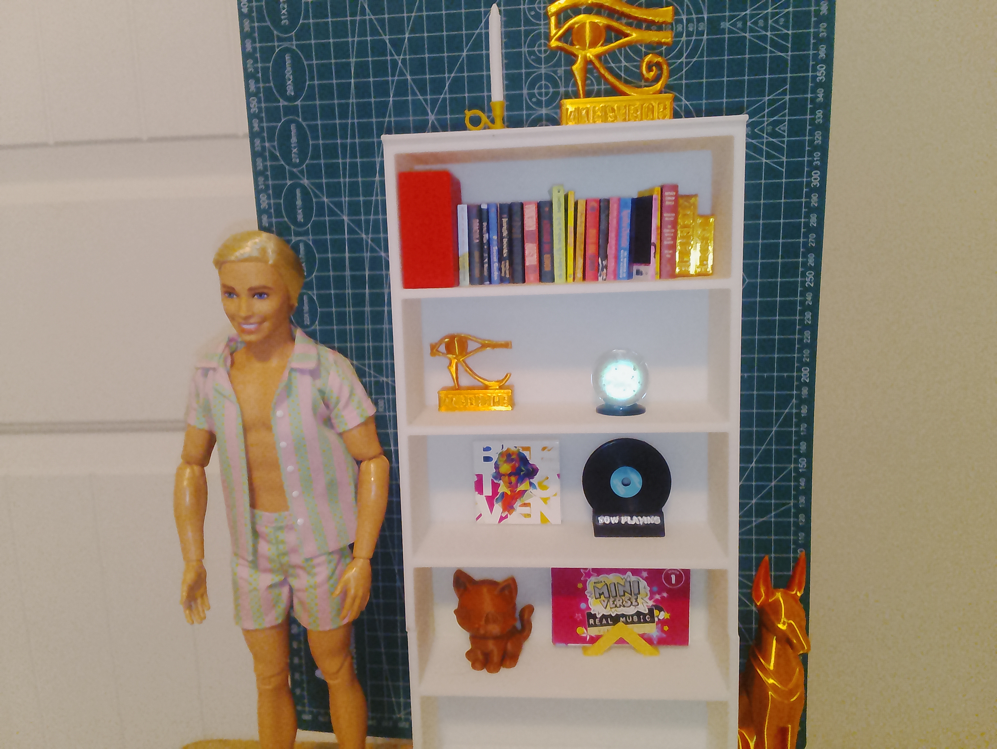Bookcase for Barbie & Ken